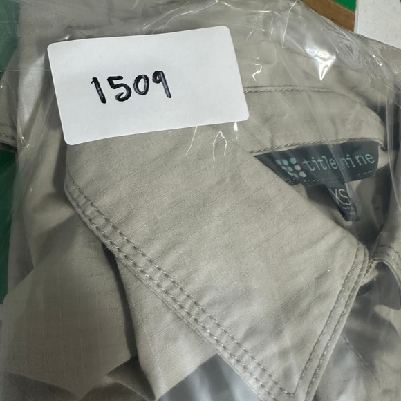 Title Nine Womens Beige Ripstop Utility Popover Shirt Dress TN-120930 Size XS - Picture 10 of 11